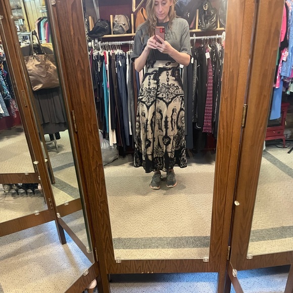 🖤Gorgeous Vintage Rare Mostly Wool (Junior) John Paul Gaultier Skirt 40” - Picture 13 of 16